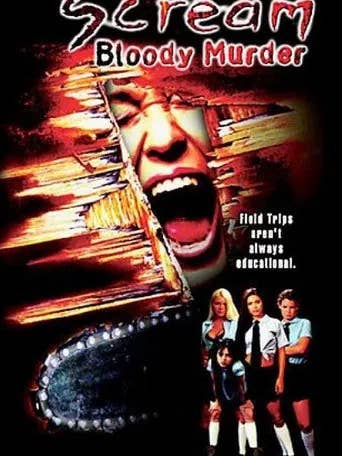 SCREAM BLOODY MURDER Cinta VHS de película sellada para venta al por mayor de Real Retro