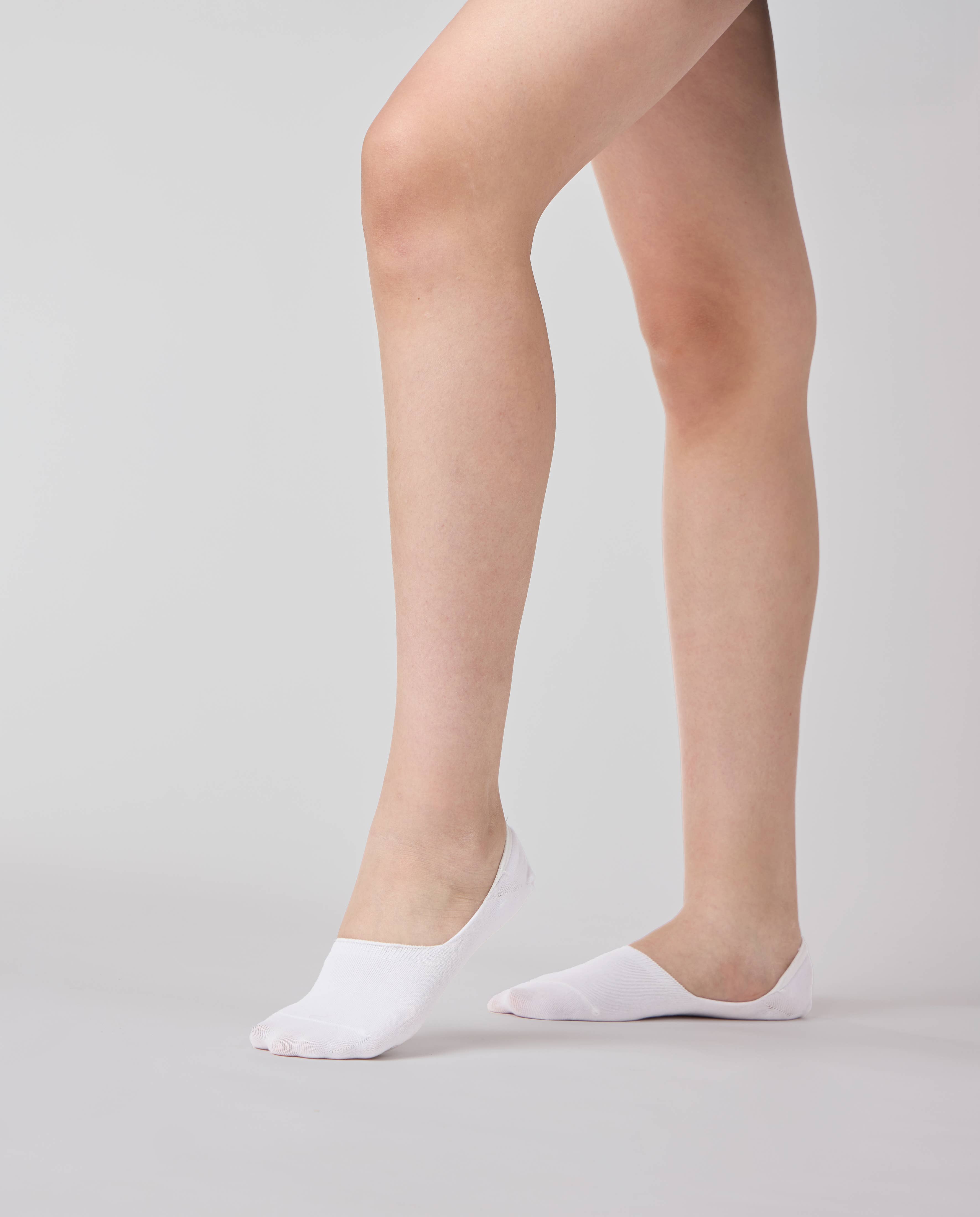 KYLIE CRAZY - Wholesale Socks - Unisex - Pack of 3 invisible socks maximum comfort - Red Cross1