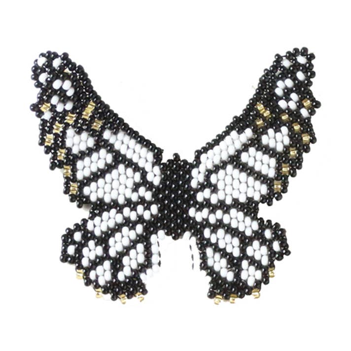 Butterfly White Embera Pin voor wholesale door FOSTERIE