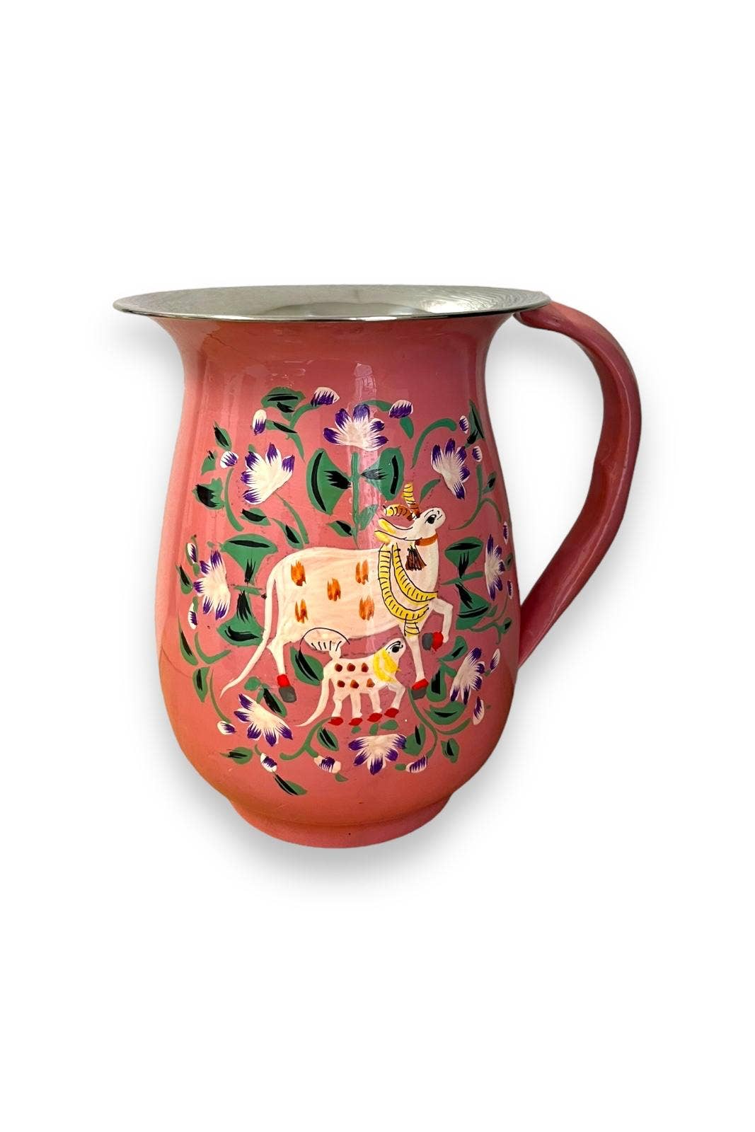 Curiosity Lab - Wholesale Jug - Painted Stainless Steel Jug Srinagar1
