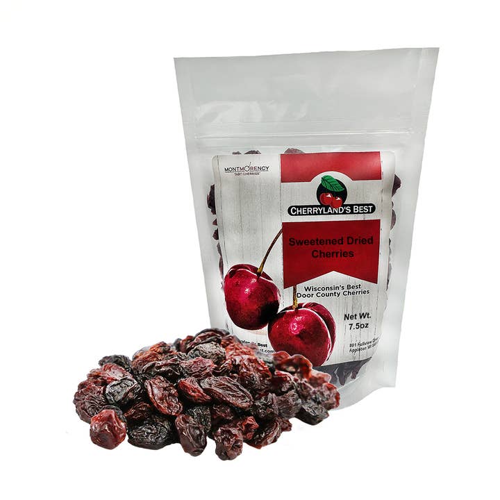 Whole Dried Tart Montmorency Cherries 7.5oz / 12ct for wholesale by Cherryland's Best