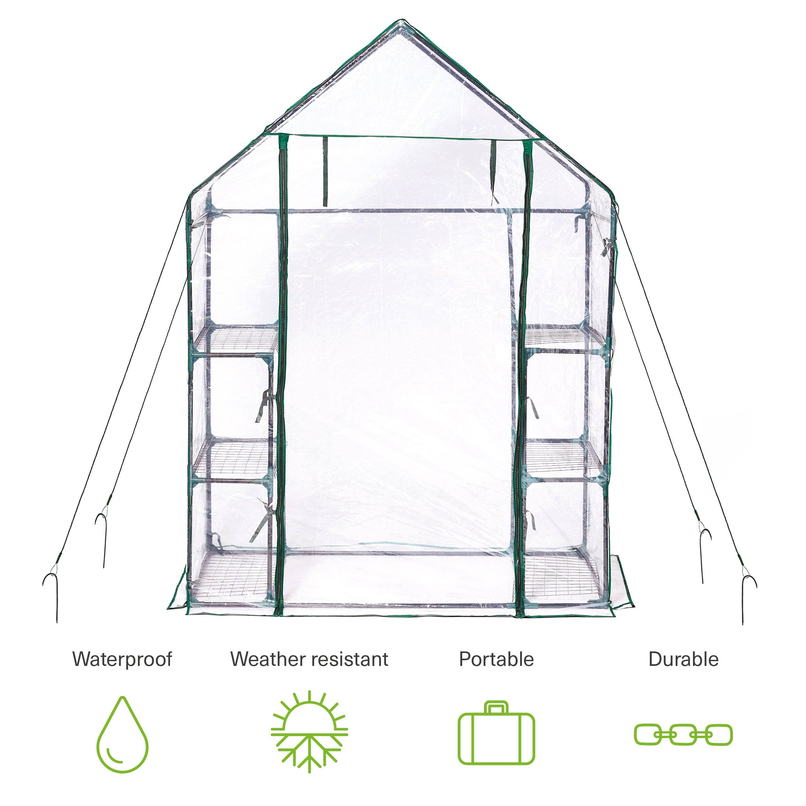 Bramble - Wholesale Plant pot - 6 Tier Walk In Greenhouse3
