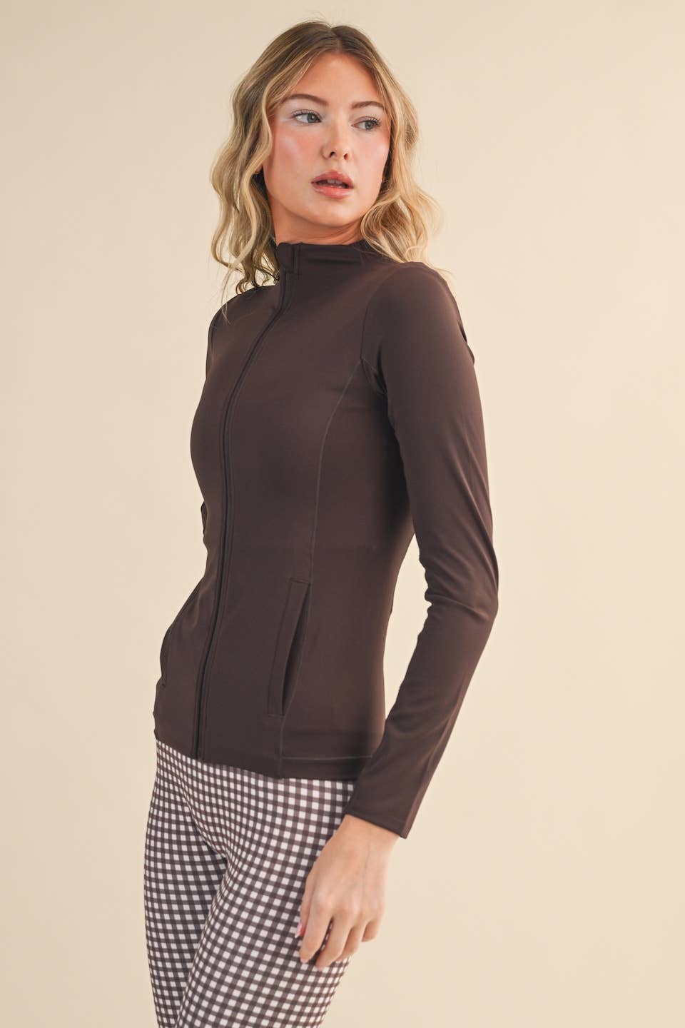 KIMBERLY C - Vendita all'ingrosso Giacca sportiva - Donna - Giacca aderente morbida come burro con tasche58