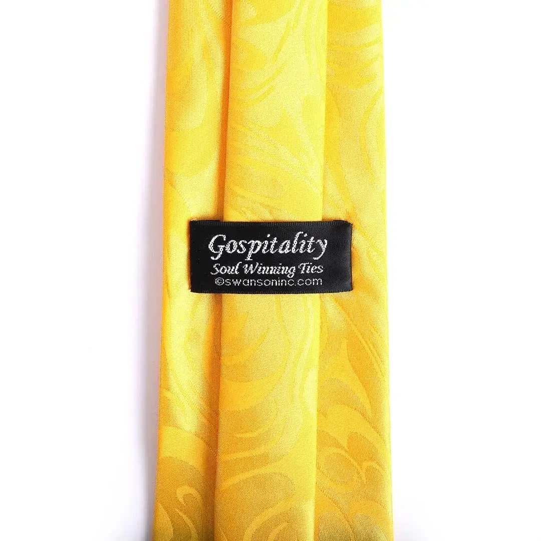 Swanson Christian Products - Vente Cravate – homme - Cravate en polyester Ne pas croasser sans Jésus3