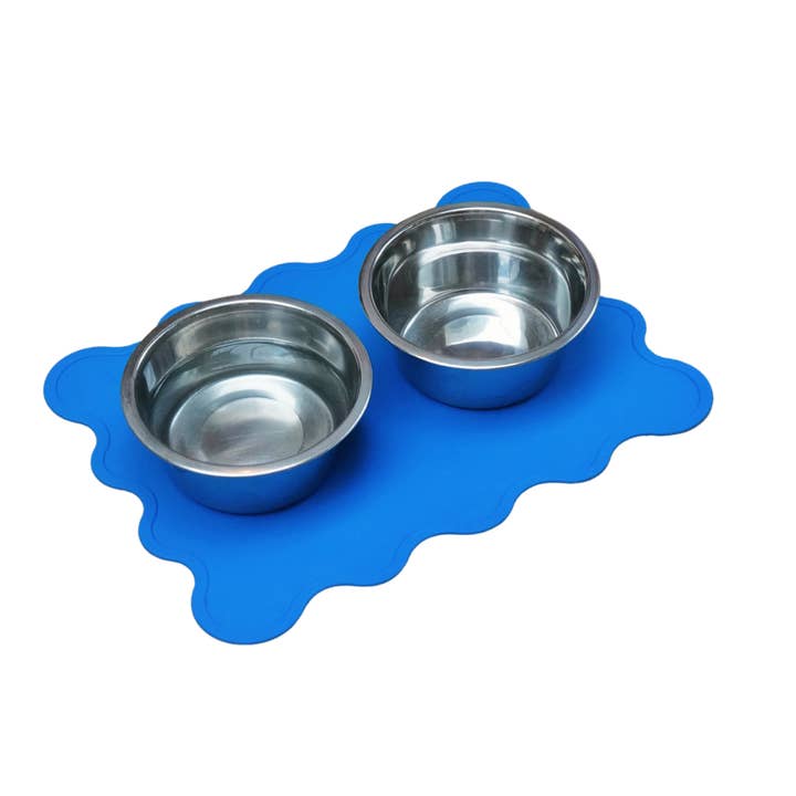 Approved by Fritz - USA - Wholesale Pet Food Mat - Dog - The Fritz Bowl Mat For Dogs | For Ceramic Bowls, Stainless
