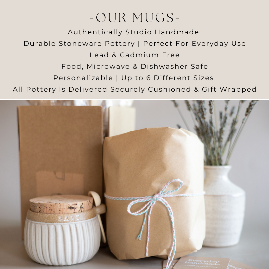 Camilla's Collection – Großhandel Kaffeebecher – Kaffeetasse aus Keramik | Bierkrug in 3 Größen | Handgefertigt 6