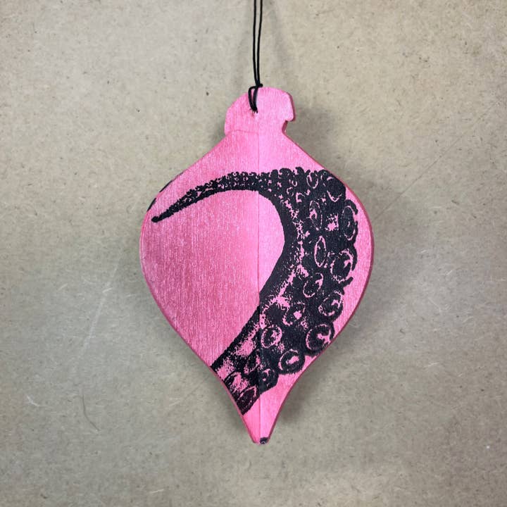 3D-handtryckta miljövänliga julkulor av Gem Blastock för wholesale av Turquoise Gem Home