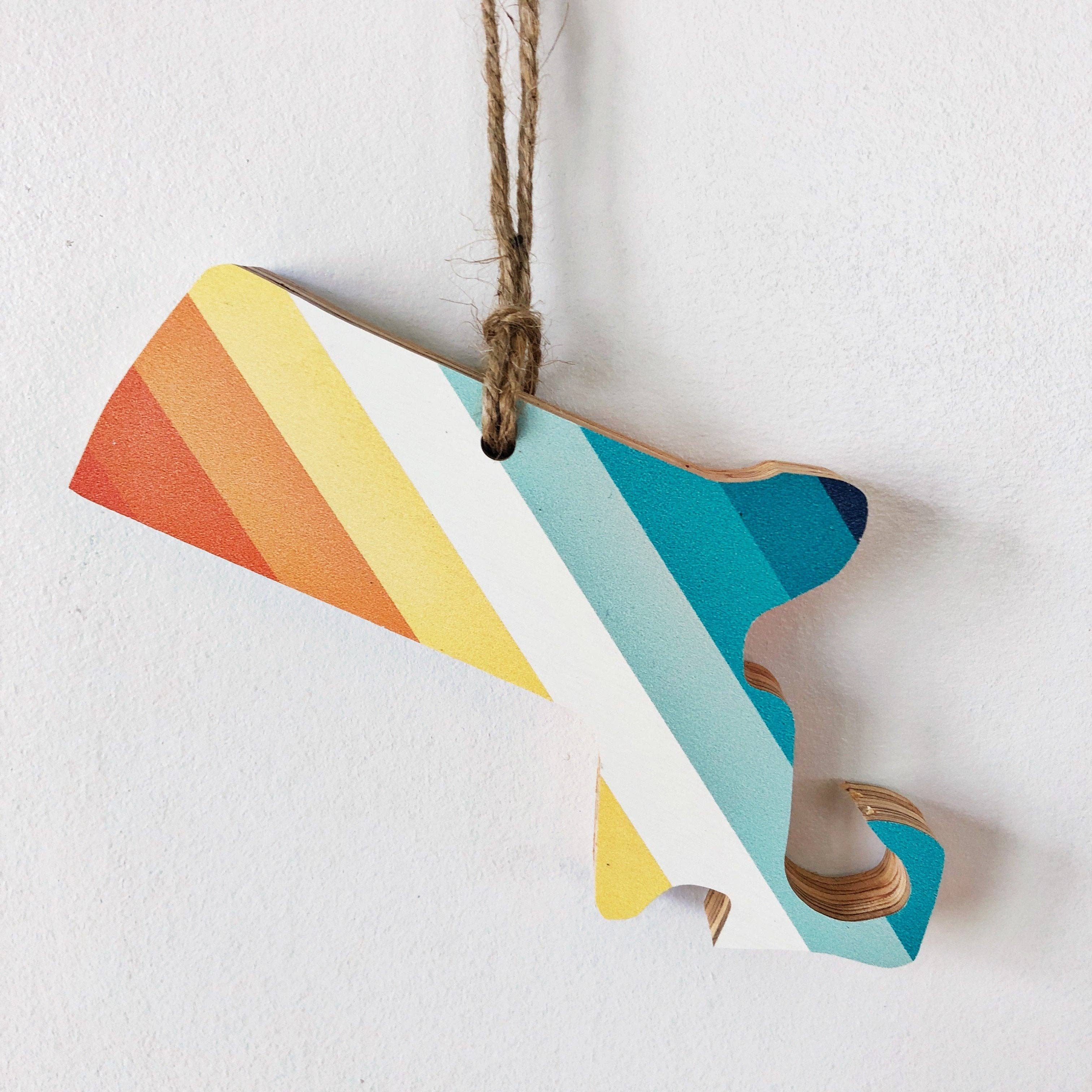 Hemlock & Heather - Wholesale Ornament - '76 Stripes State Ornaments26