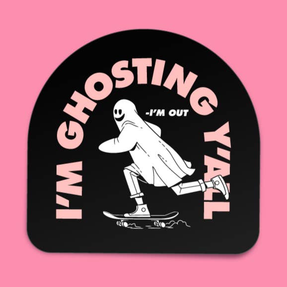 Ghosting klistermärke för wholesale av Chomp