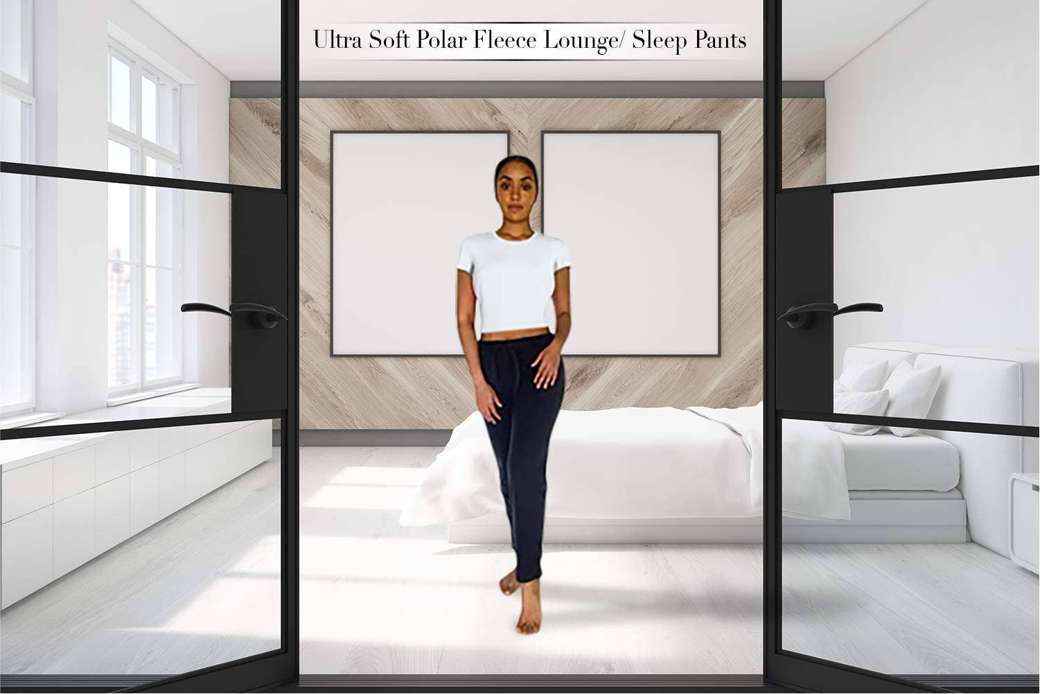 I-Wear Brands - Wholesale Sleepwear Bottom - Women's - Women's Cozy Polar Fleece Pajama & Lounge Pant8