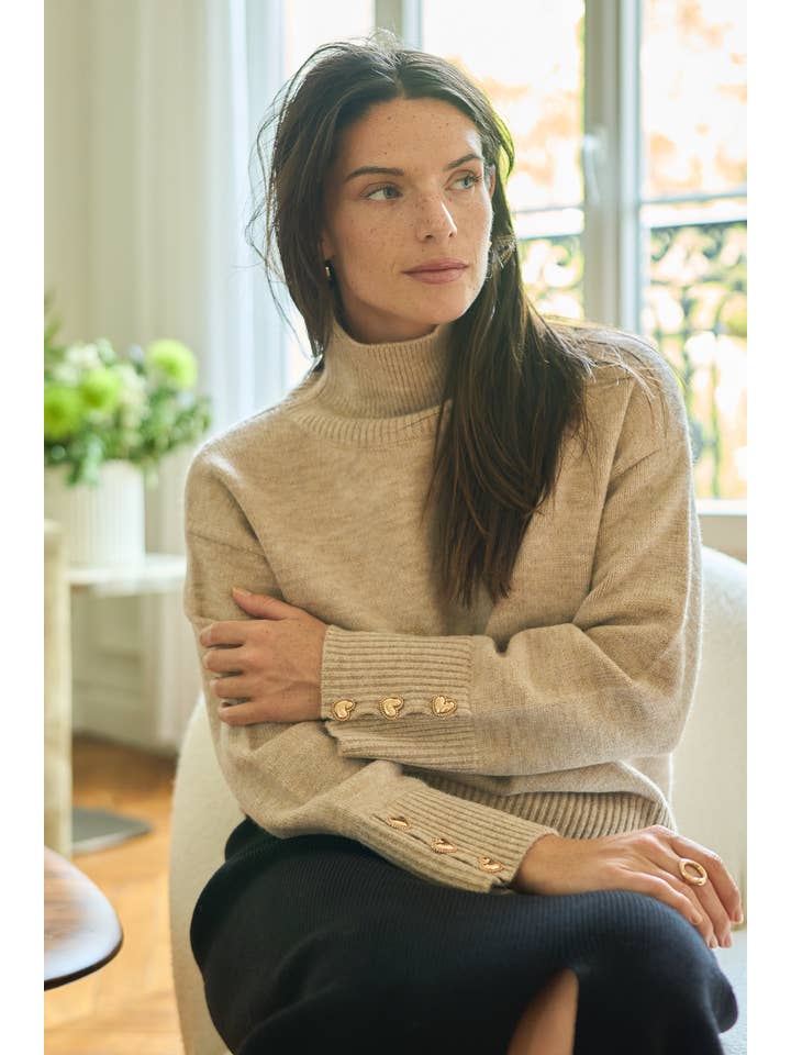 Calie Paris - Wholesale Knit Sweater - Women's - MAGNOLIA Sweater11