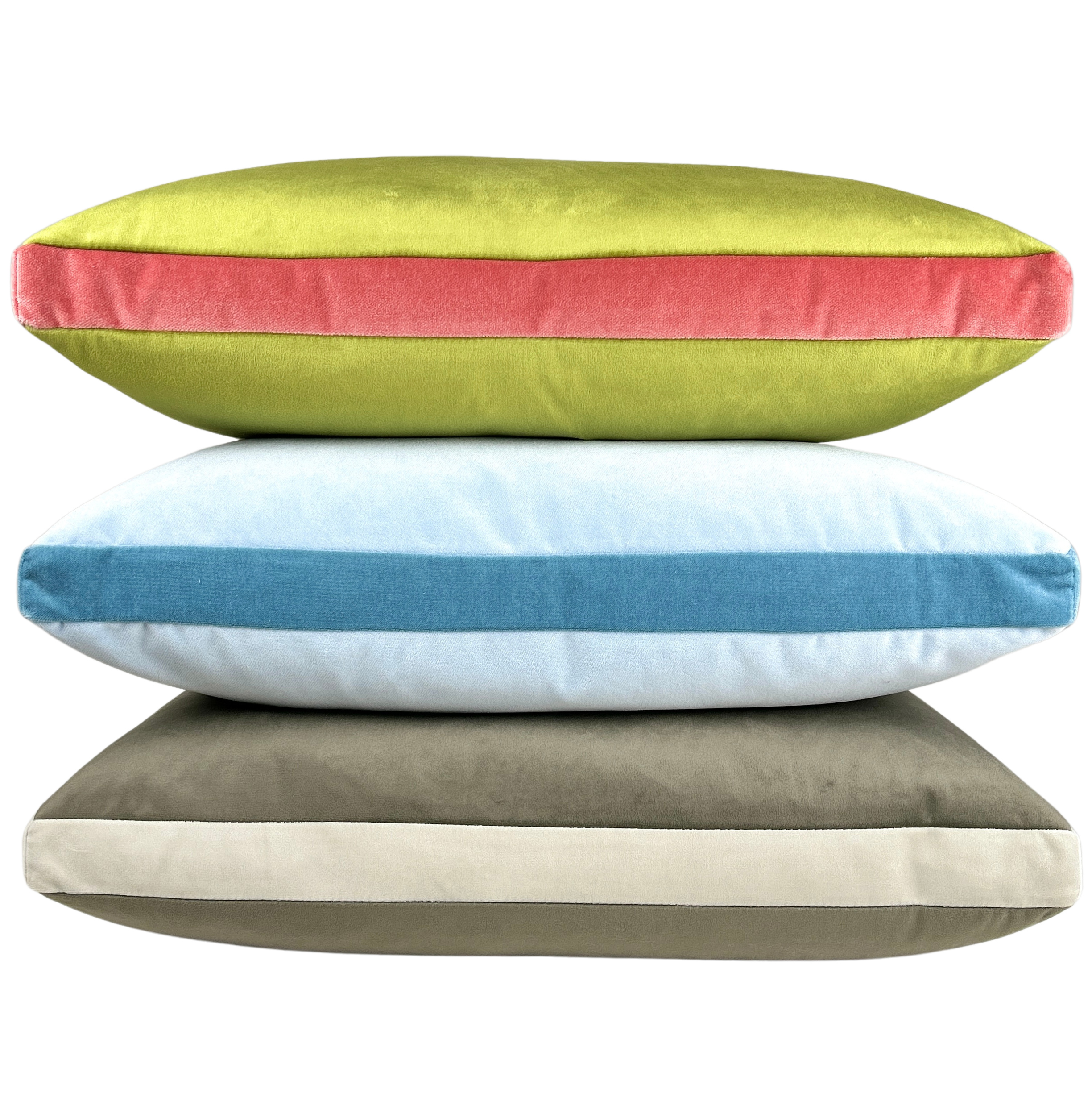 Loutre/Huître Eloise - Coussin Boîte en Velours Marron/Gris en vente sur Faire5