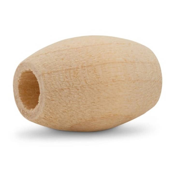 Woodpeckers Crafts - Wholesale Craft Supplies - Wooden Oval Beads3