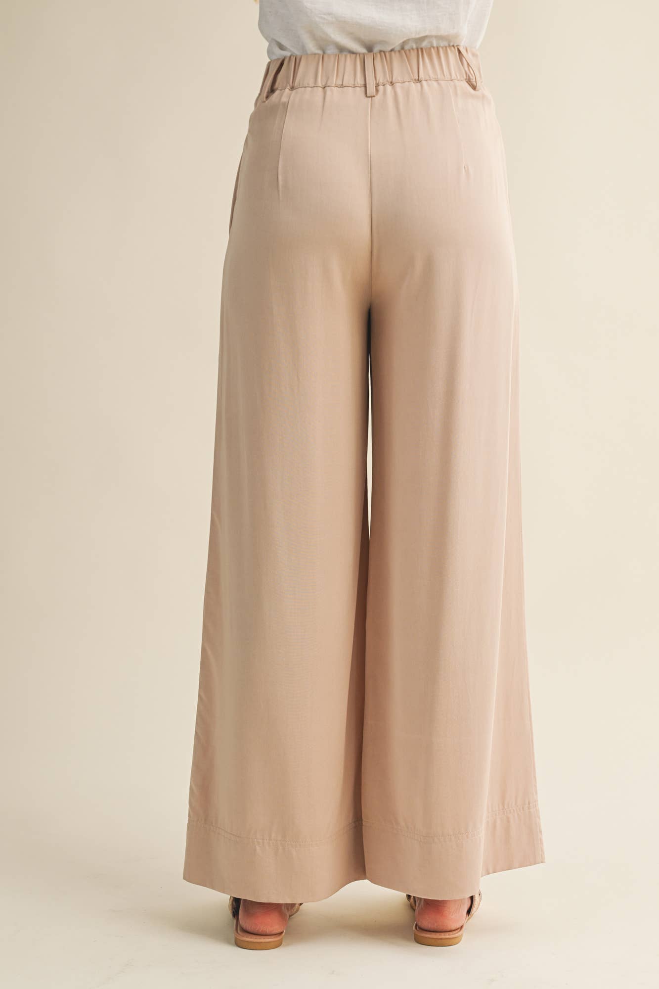 Mustard Seed - Wholesale Pants - Women's - ELASTIC HIGH WAIST WIDE LEG PANTS3