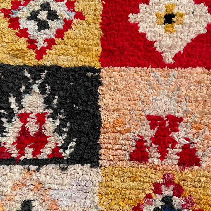 leslosanges – wholesale Area rug – Moroccan Boucherouite Rug