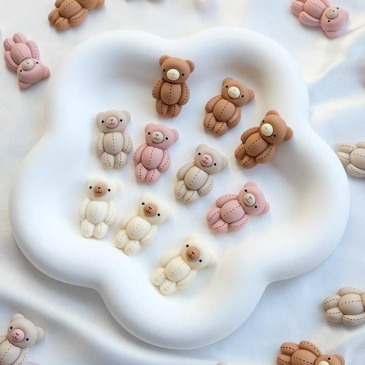 random Coffee Teddy Bear (4 Pack) for wholesale on Faire2