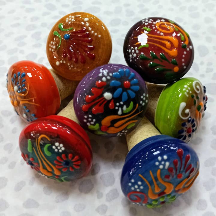 Mediterranean Collection – wholesale Wine stopper – Handpainted Ceramic Wine Stopper Bundle - 40 Pcs Assorted