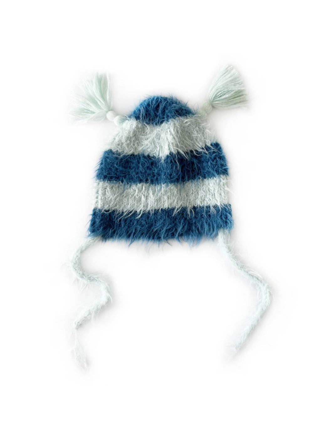 Funkyrel® Atzbranding Limited - Vendita all'ingrosso Berretto - Donna - Haila - Carino Berretto a Maglia a Righe con Treccine4