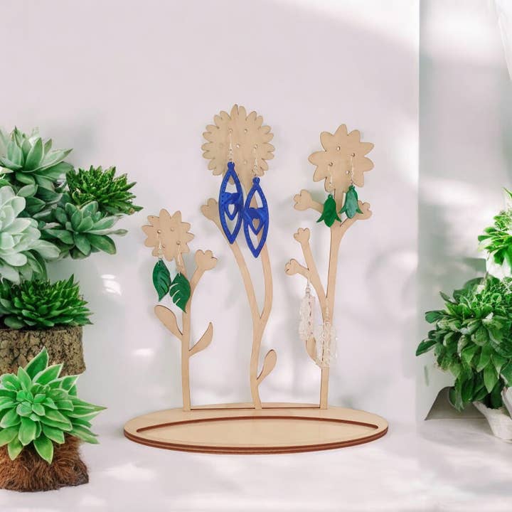 BoisMagique – wholesale Jewellery stand & display – Jewelry holder - Delicate flowers