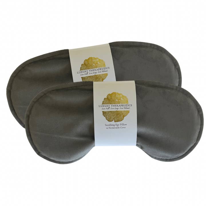Cuscino lenitivo per gli occhi con rivestimento rimovibile - Como Ash per la vendita all'ingrosso da parte di Luxury Therapeutics