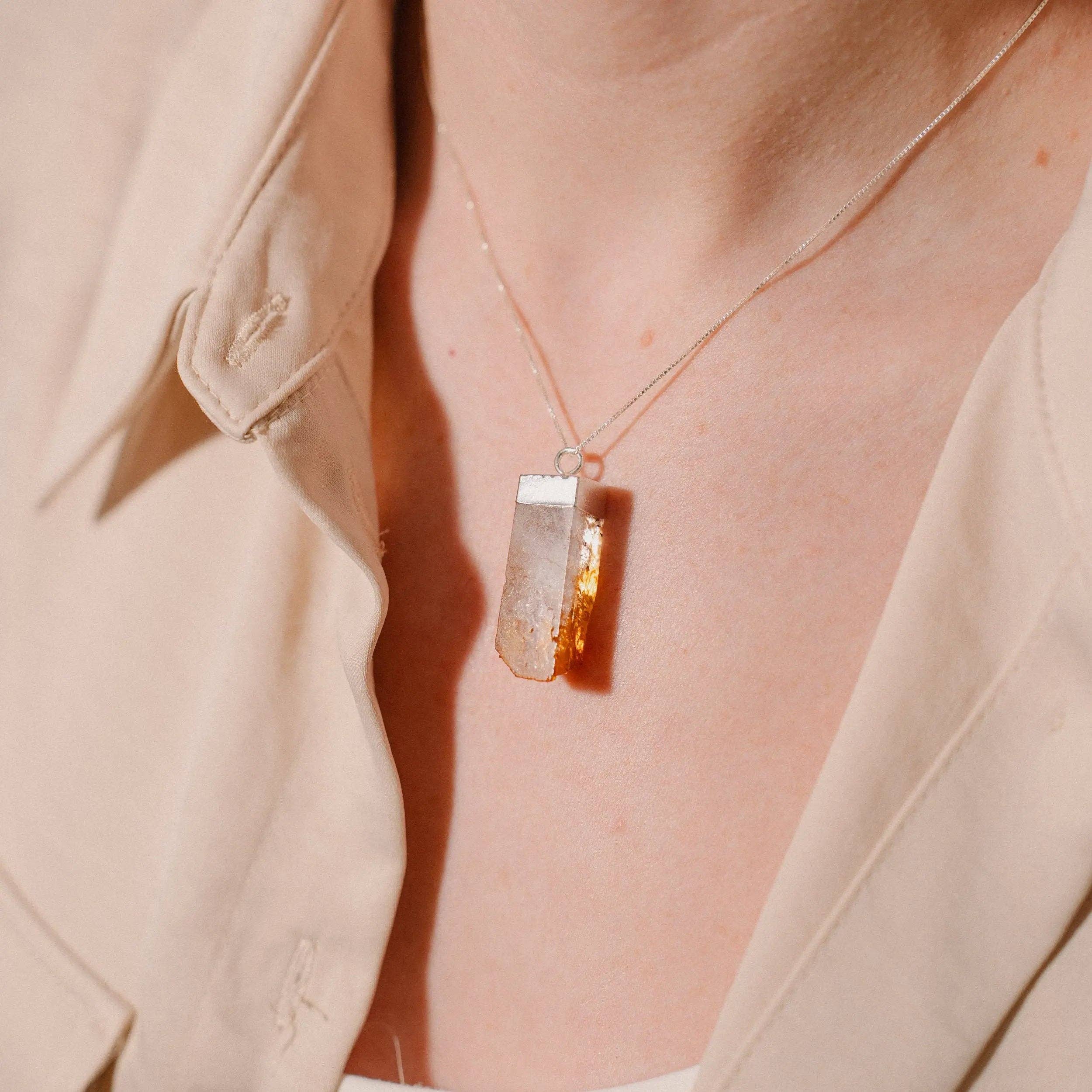 PHOEBE´S - Vente Colliers à pendentif - Collier avec pierre de naissance, collier en cristal, cadeau en pierre précieuse2