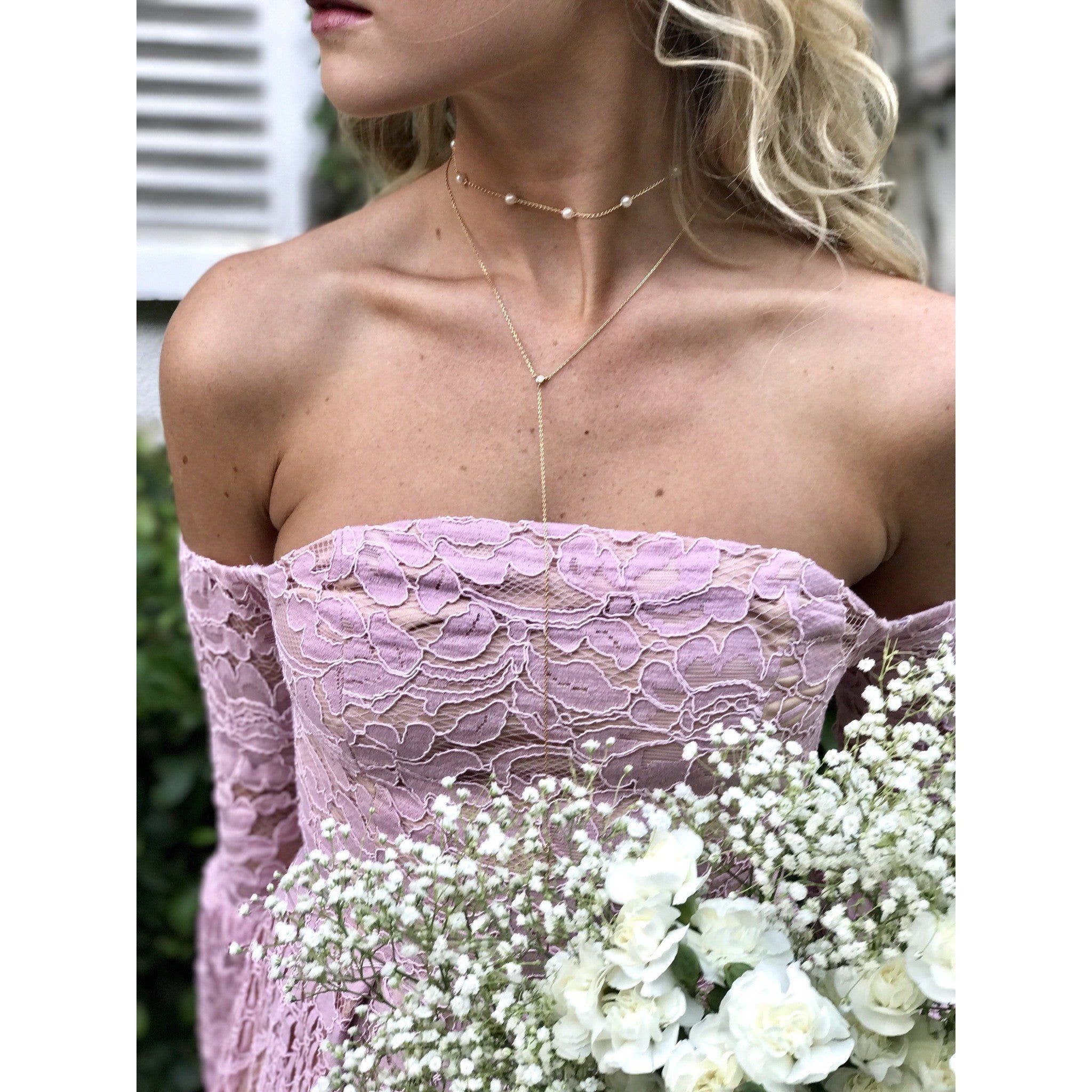 Sahira Jewelry Design - Wholesale Choker/Collar - Mini Pearl Choker2