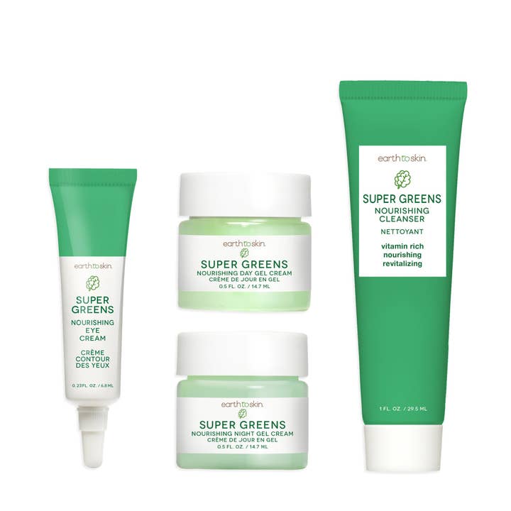 Super Greens Starter Set for wholesale by Earth To Skin Beauty
