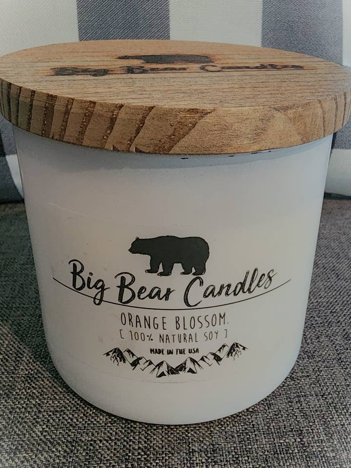 Candele al cocco/soia versate a mano - Baccello di vaniglia per la vendita all'ingrosso da parte di Big Bear Candles