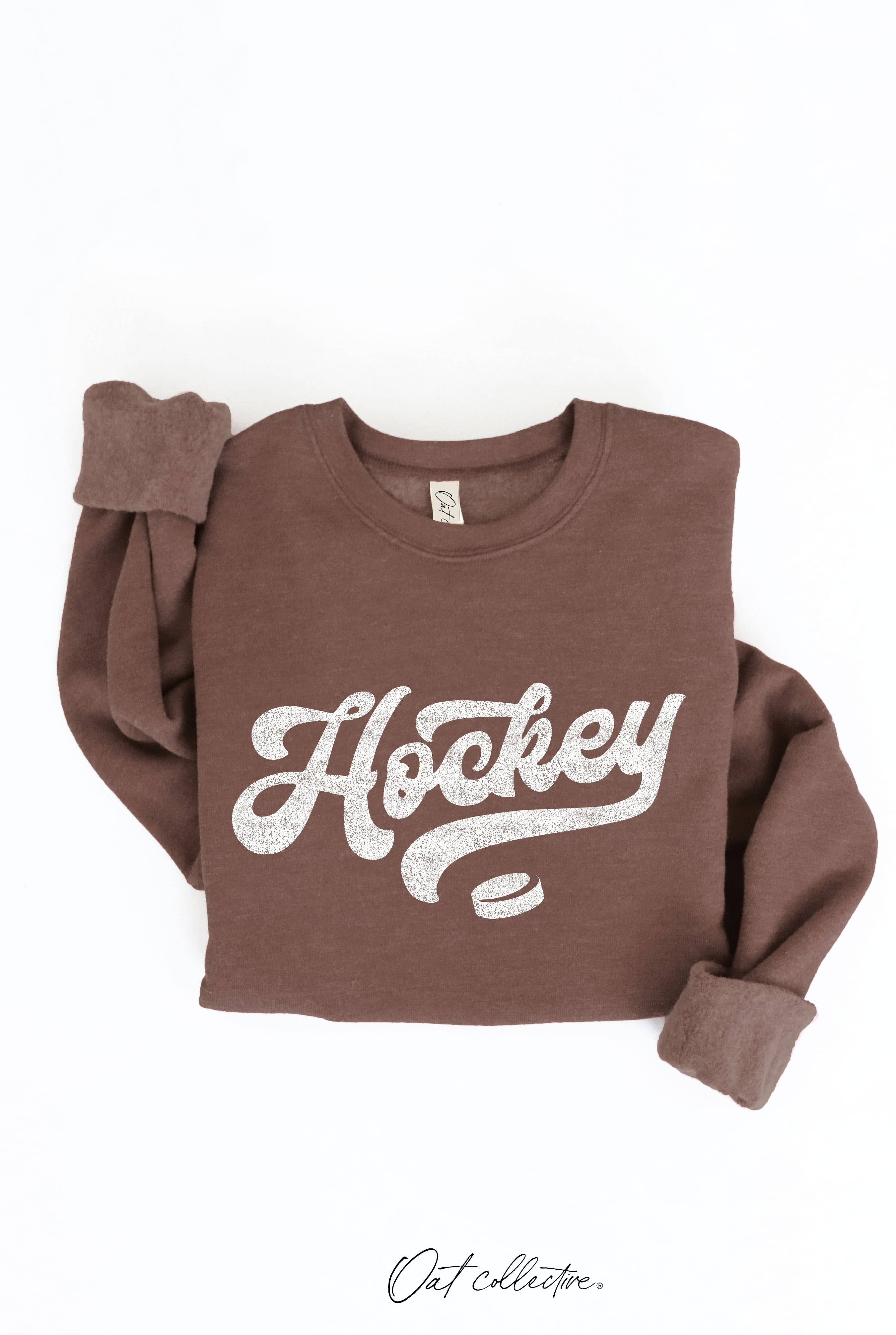 OAT COLLECTIVE - Vente Sweat-shirt à imprimés – femme - Chandail à motif HOCKEY21