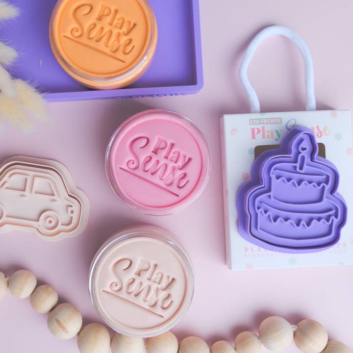 Play Sense - Wholesale Toy Set - Kids - Eco Playdough Stamp | Party