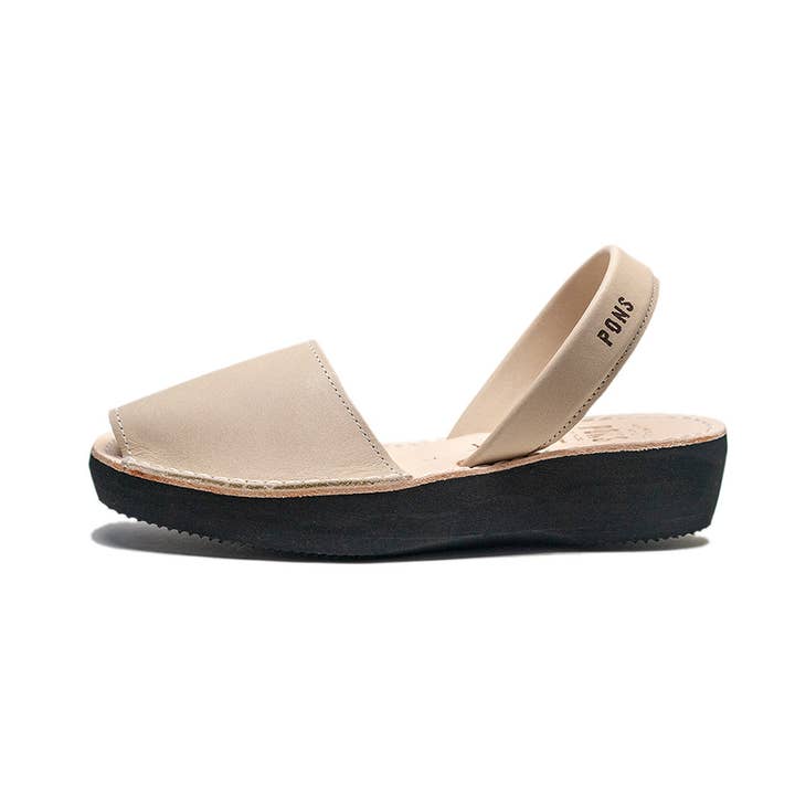 Pons Shoes - Classic Platform - Sand for wholesale by Pons