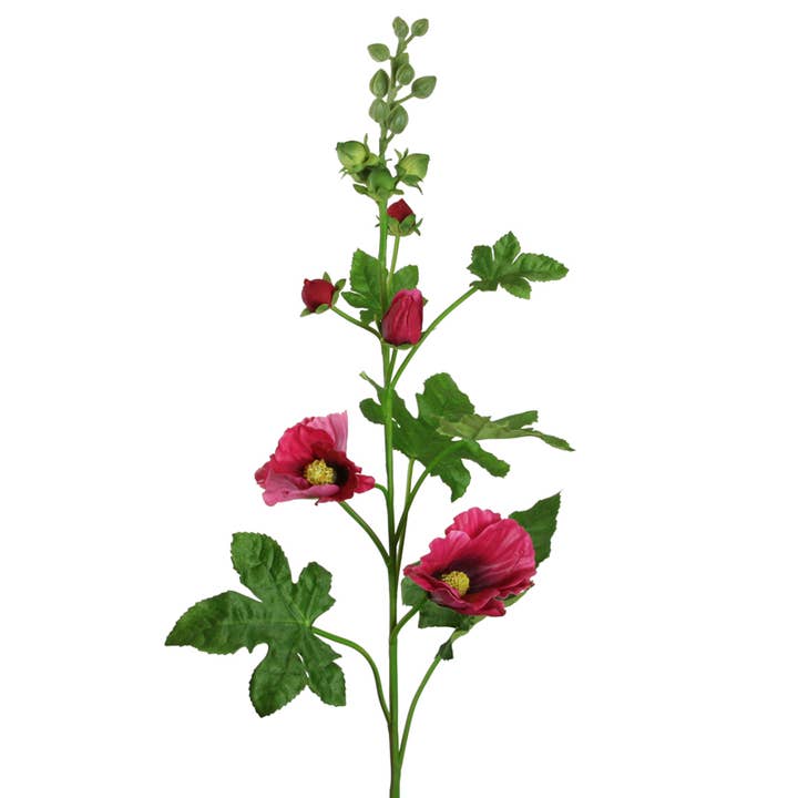 Hollyhock 100 cm mauve for wholesale by Floratexx