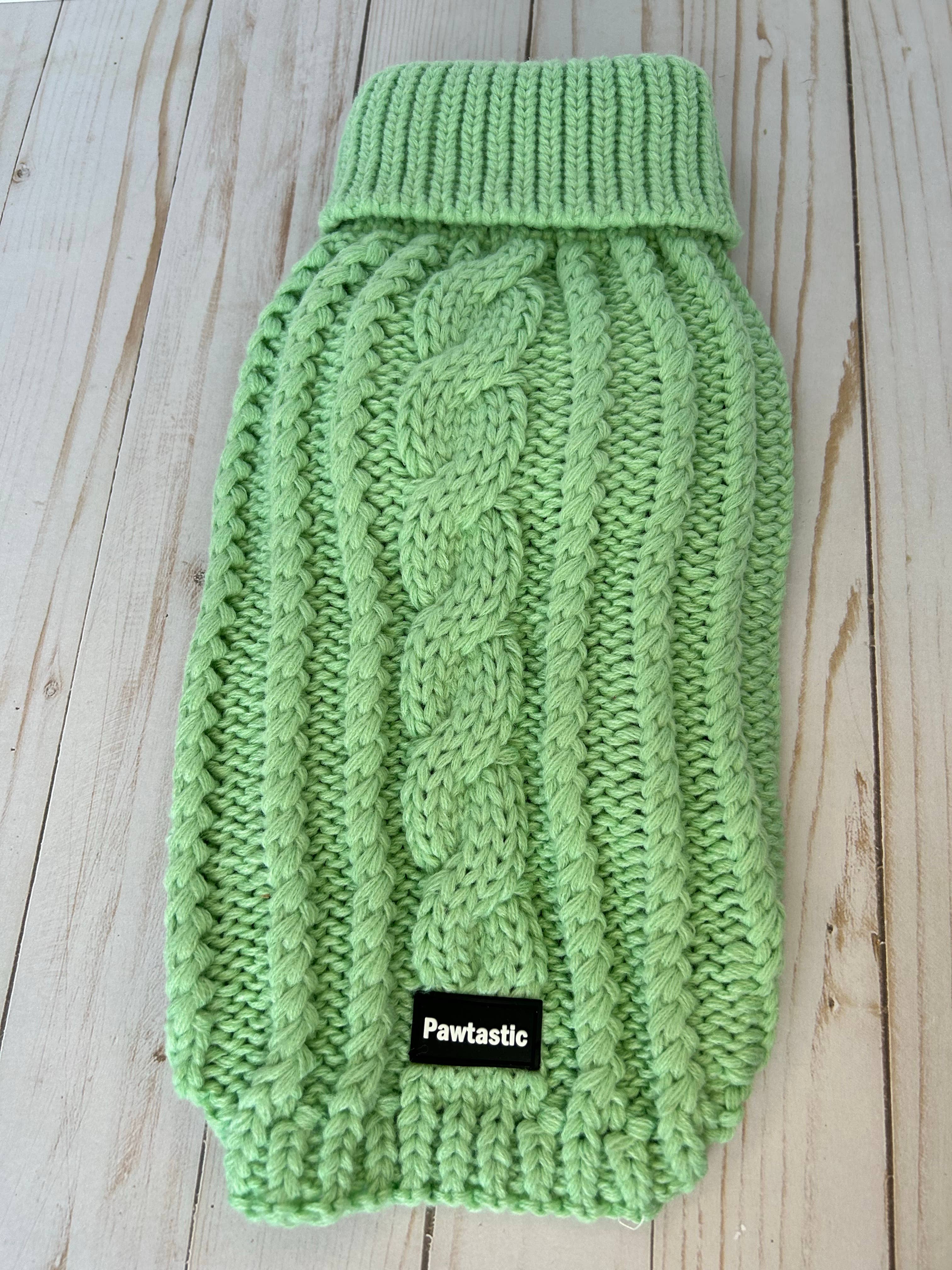 Pawtastic Bandanas - Wholesale Pet Sweater - Dog - Cable Knit Sweaters for Pets1