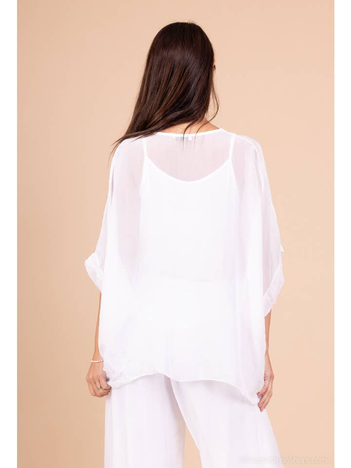 Shyloh - Wholesale Tunic - Women's - Silk Top 504909