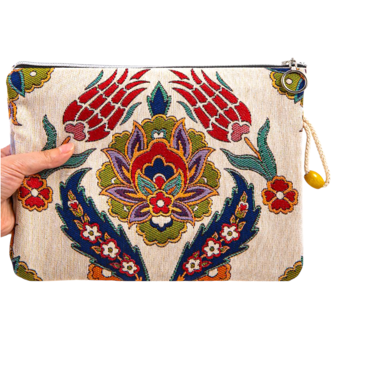 CRETE TRADING INC - Vente Pochette – femme - Sac de style ethnique en tapisserie authentique1