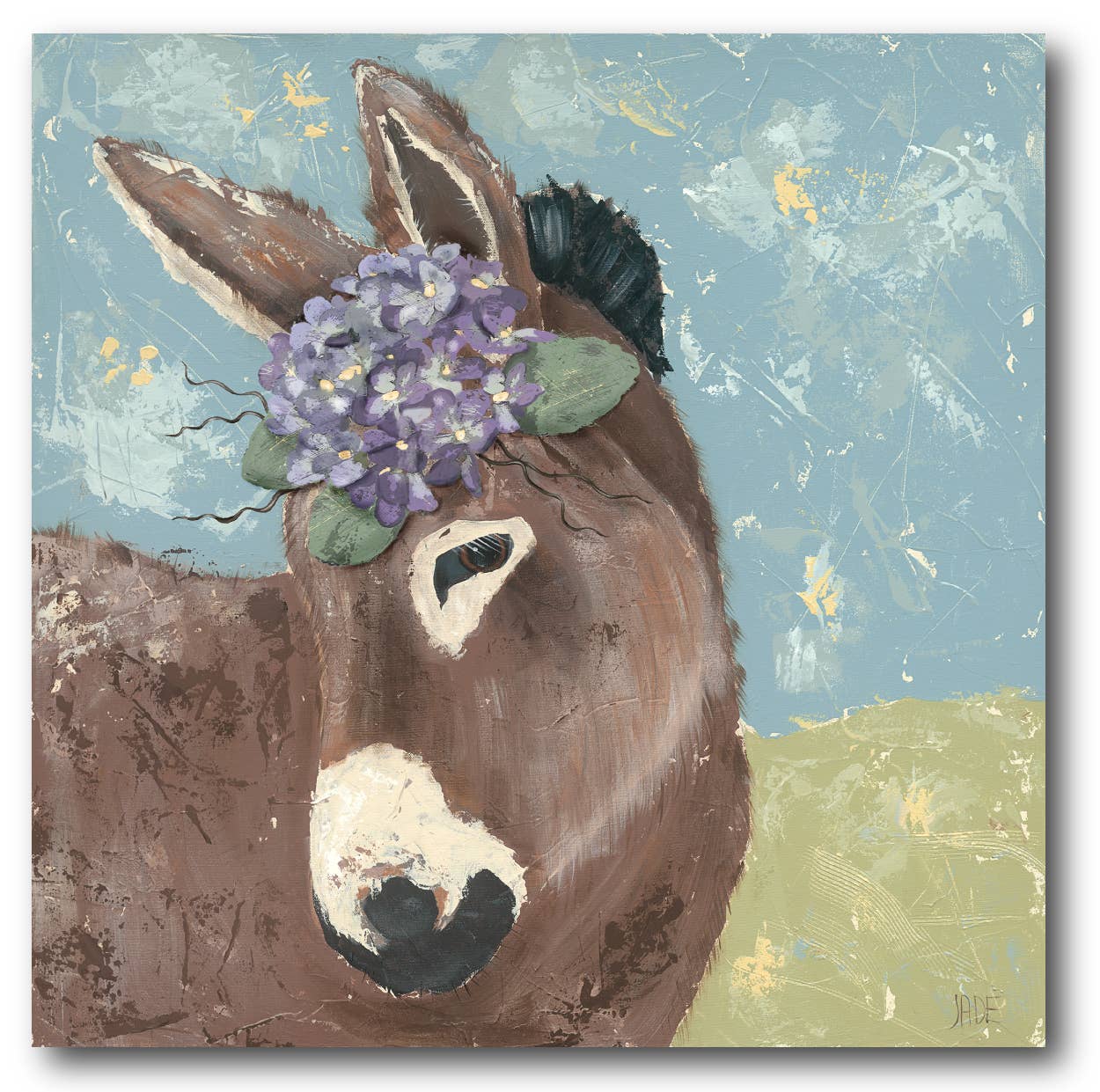 Courtside Market - Wholesale Art Print - Pretty Donkey Gallery - Wrapped Canvas Wall Art0