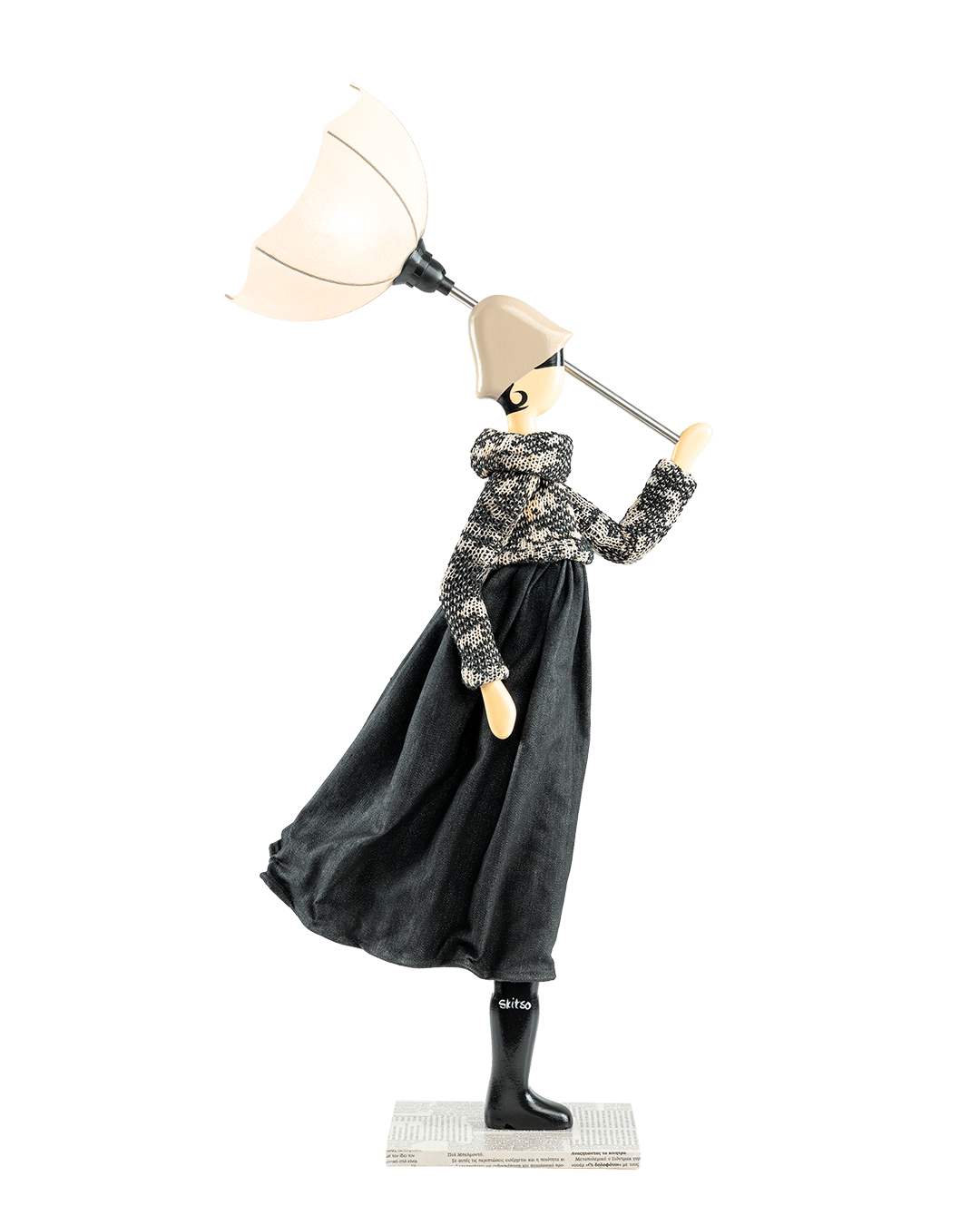 Skitso – Engroshandel Figurlampe – Pissa | Lille pige bordlampe1