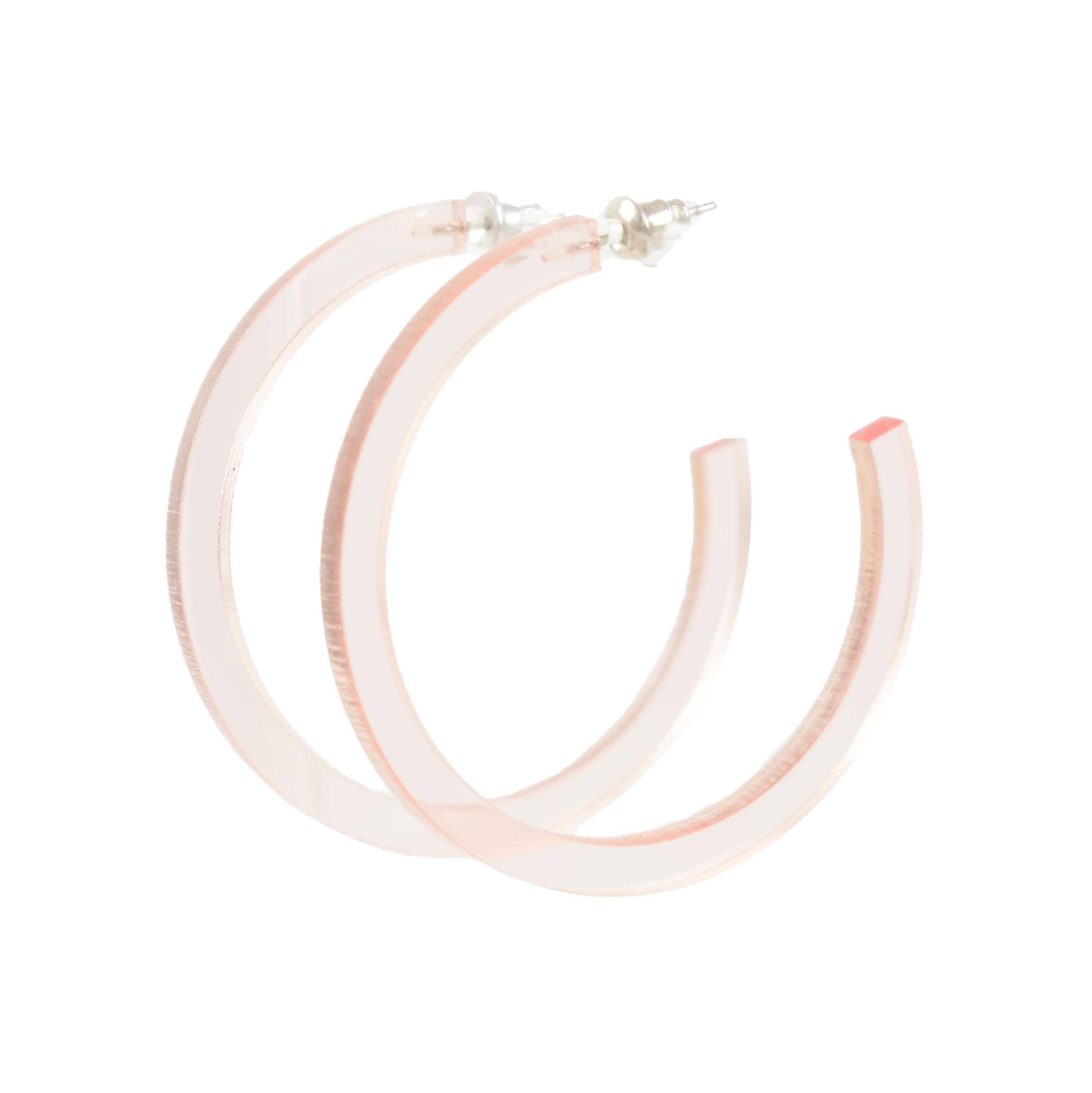 The Paper Dress – wholesale Hoop earrings – Colorful Lightweight Acrylic Hoop Earrings49