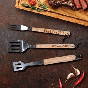Grill Combo Set, Multifunction Stainless Steel BBQ Tools Set, Engrave Grill  Tool, Grilling Accessories Gift for Men, Personalized BBQ Gift 