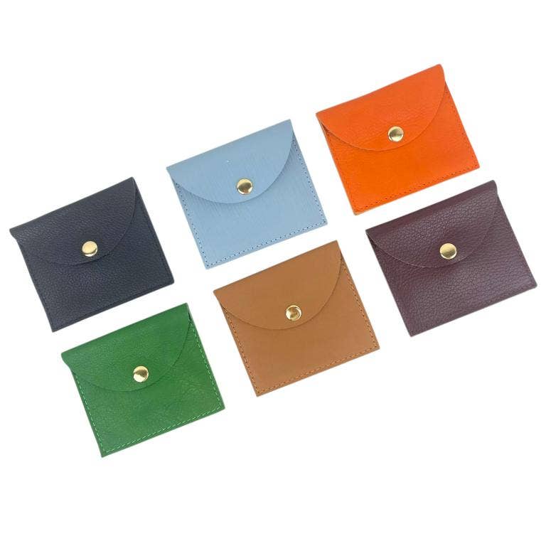 Chenson & Gorett – wholesale Coin purse – Women’s – Women's Compact Leather Wallet with Button Closure. Promo2