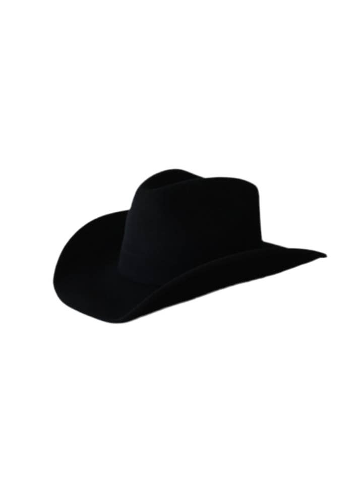 Laredo Western Ullfilthat - Svart för wholesale av Wilder and Soul