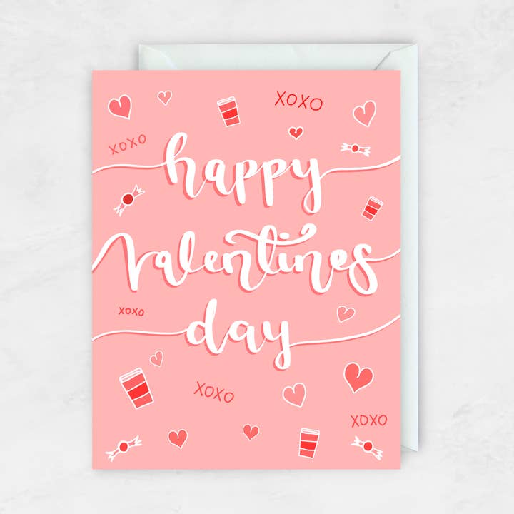 Happy Valentines Day for wholesale by E Calligraphy Cafe