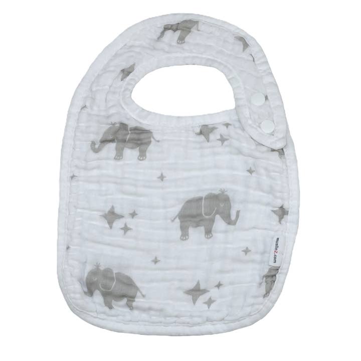 Muslinz - MerryGoRoundUK Ltd – wholesale Bib – Baby – MuslinZ 3 Ply Cotton Muslin Feeding Bibs2