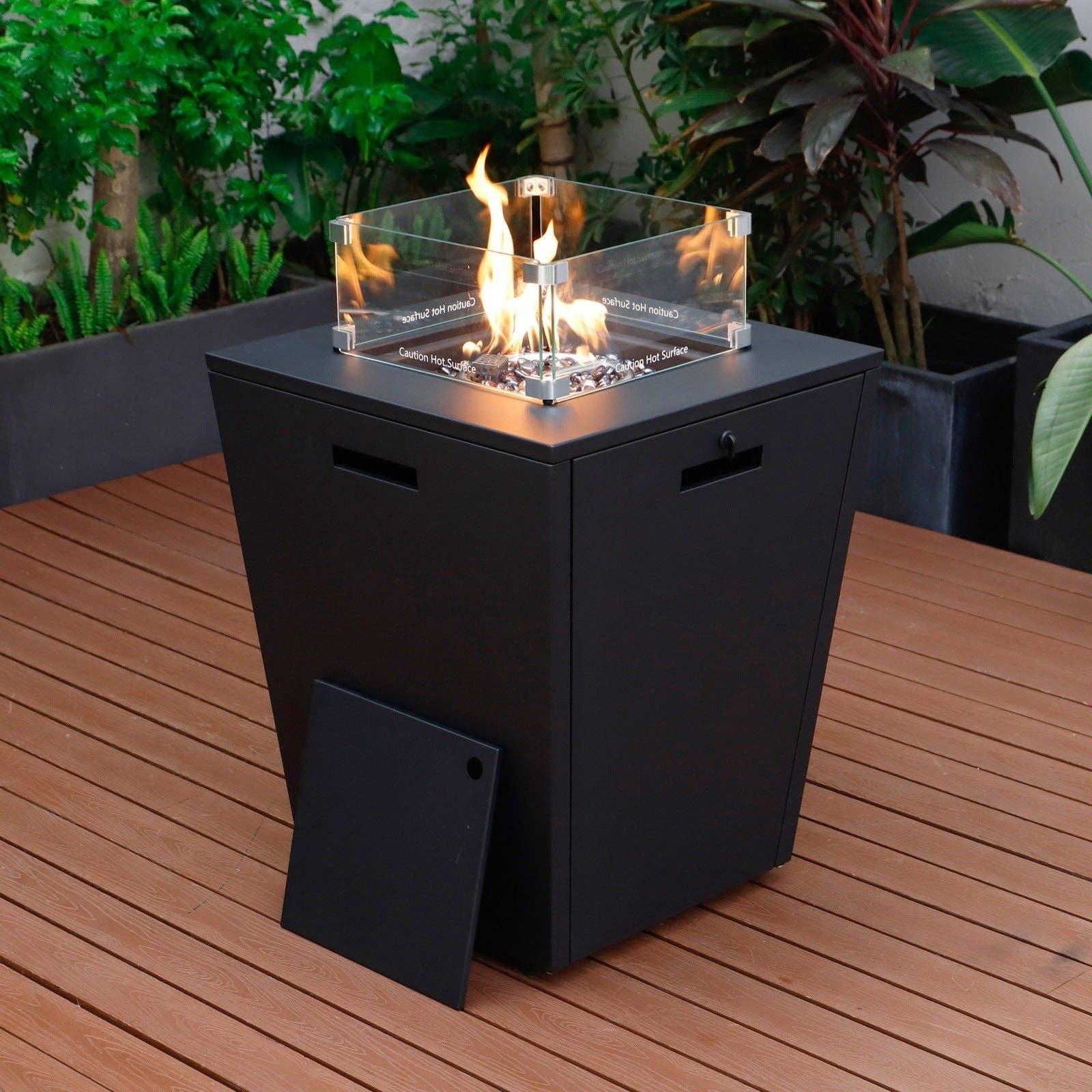 LeisureMod - Wholesale Fire Pit - Chelsea Outdoor Centerpiece Fire Pit for Patios and Gardens7