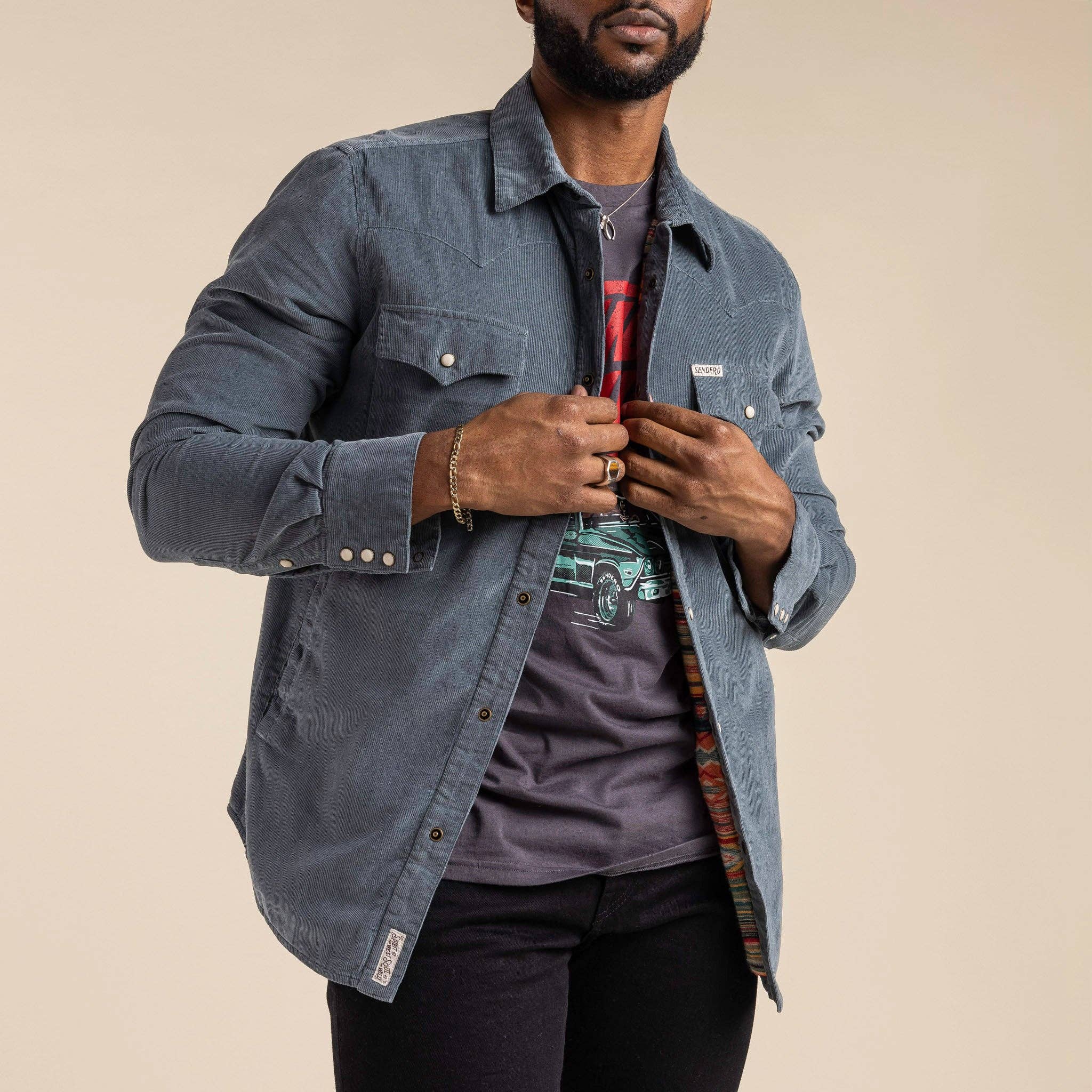 Sendero Provisions Company - Wholesale Shirt Jacket/Shacket - Men's - Desperado Shacket11