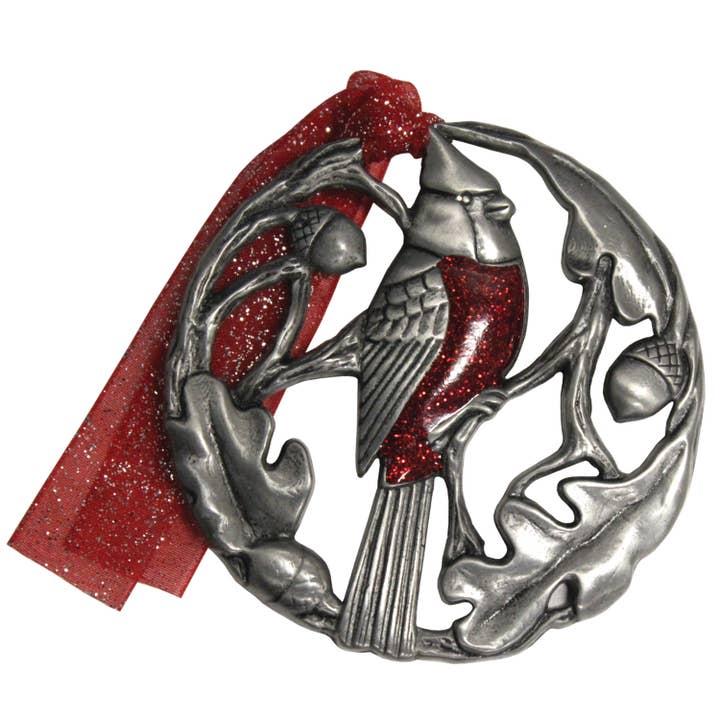 Cardinal Ornament for wholesale by Gloria Duchin