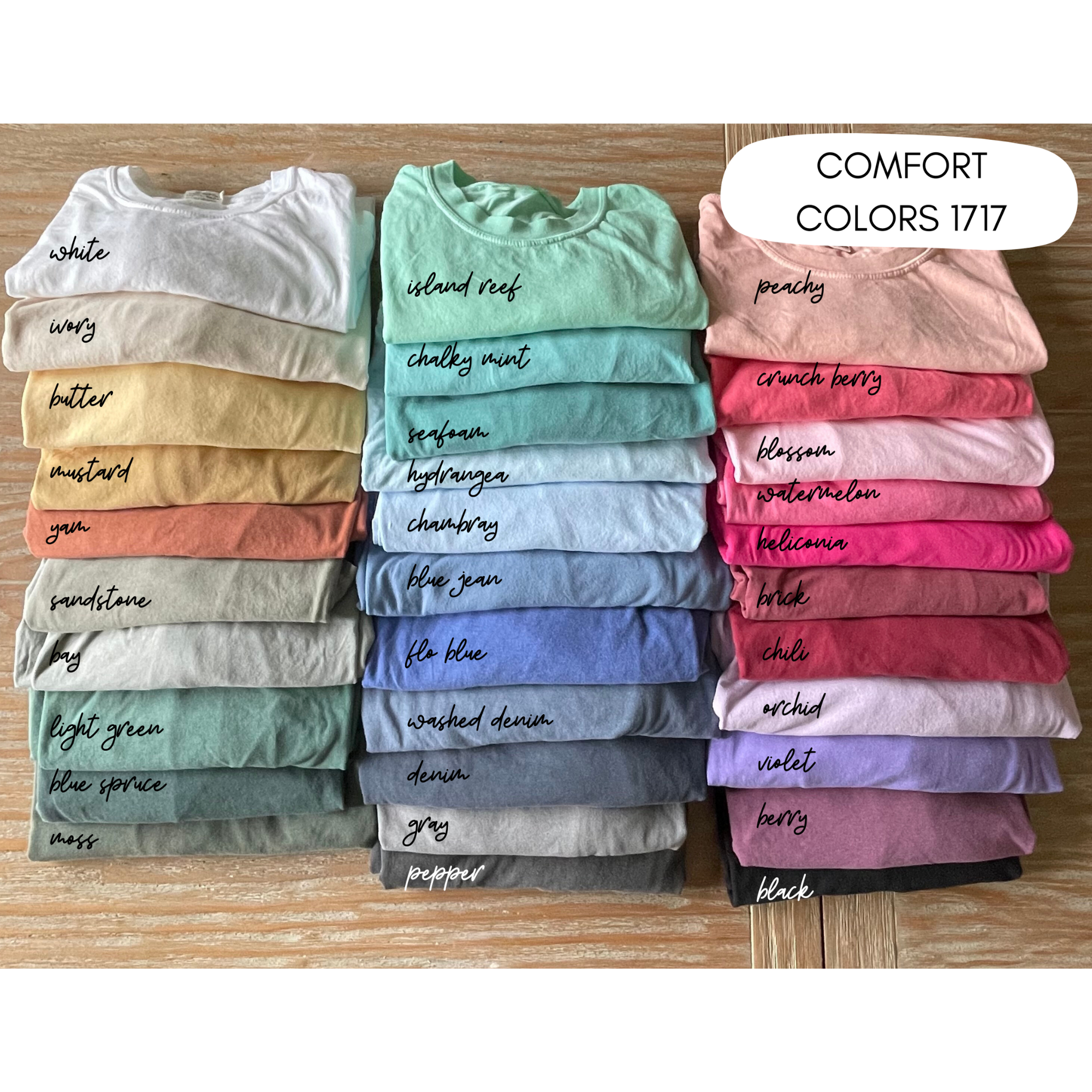 ZZ Threadz - Wholesale Screen Printed T-Shirt - Women's - Made to Worship Faith Comfort Colors1