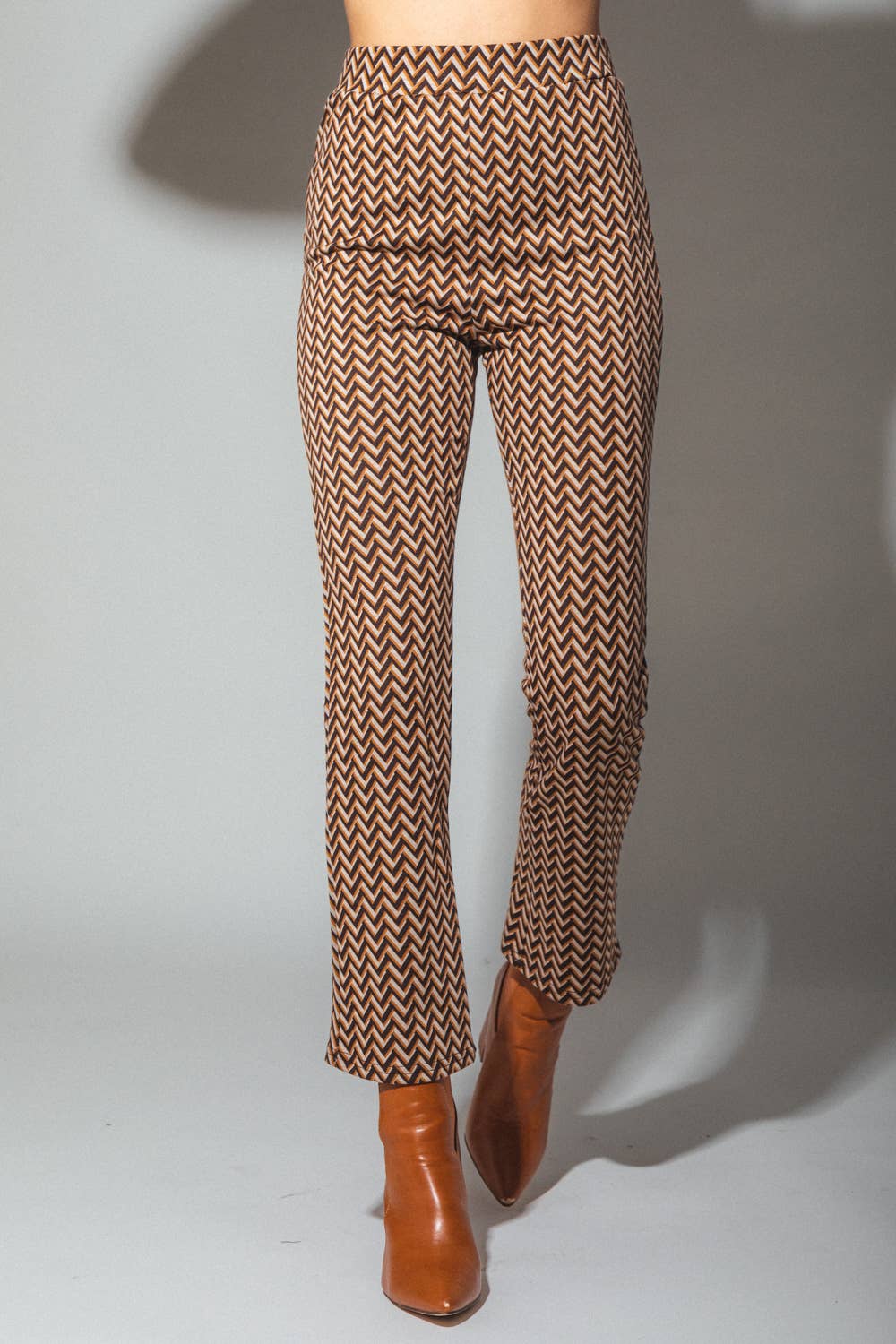 VERY J – Calças - Mulher por atacado – Calça fit de leggings estampada NP700957