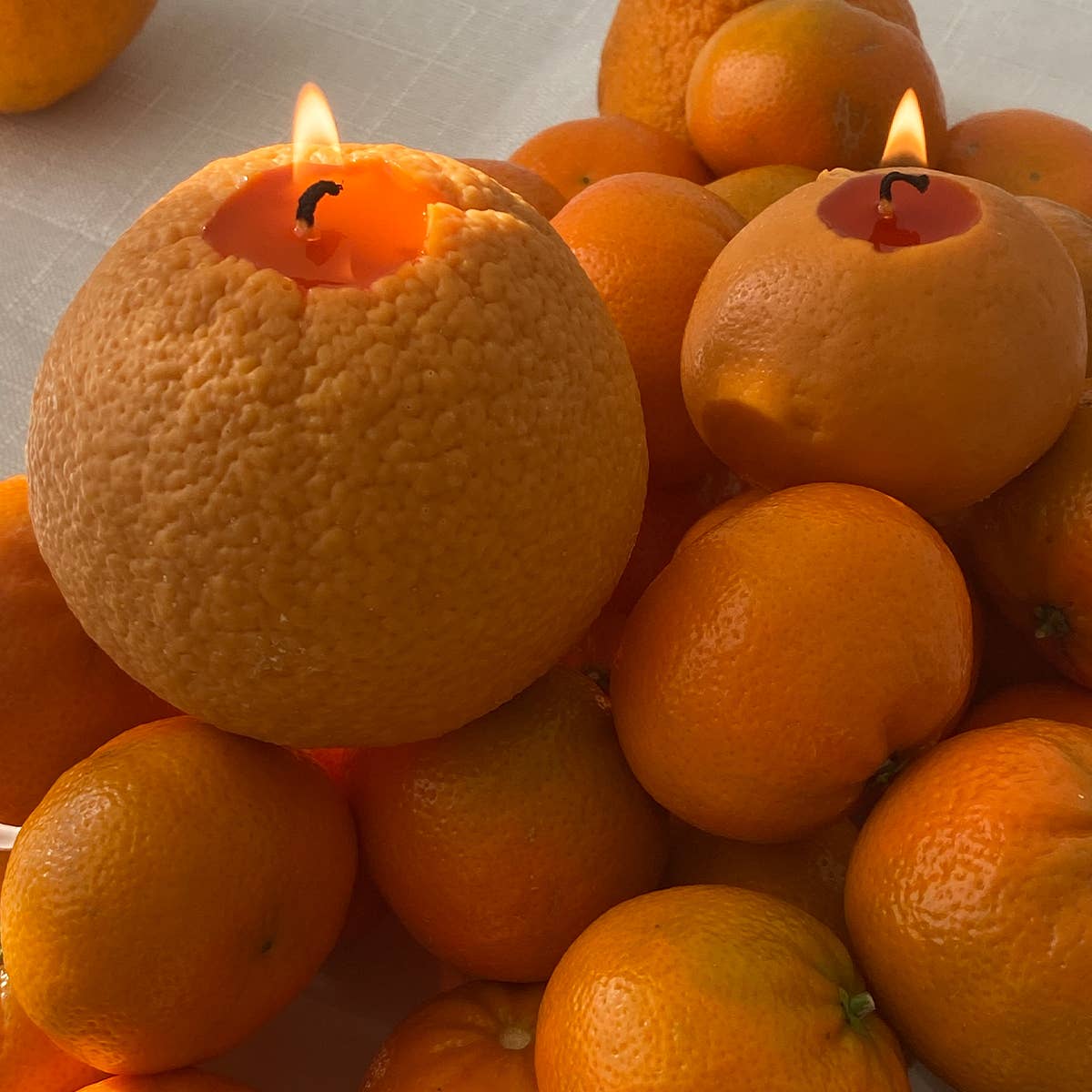 Large Orange Candle for wholesale on Faire5