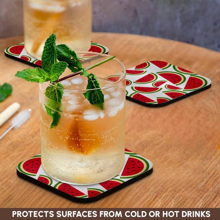 3dRose - Wholesale Coasters - 3dRose, Image of Water Melon, Coaster9